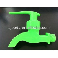 plastic pp water faucet with excellent quality with ptfe tape (BD-64)