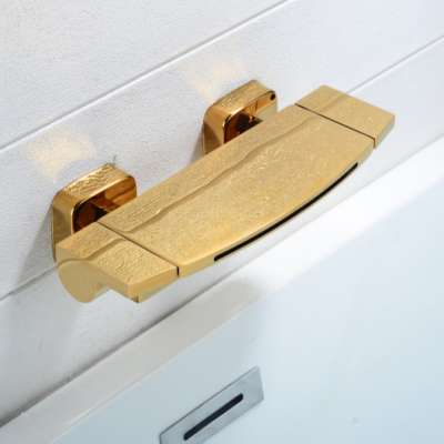 Gold color brass waterfall Bathtub mixer tap faucet