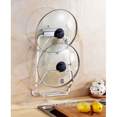 multilayer Space aluminum kitchen pot cover lid holder