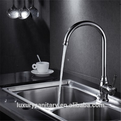 stainless steel 304 material chrome finish kitchen faucet tap mixer